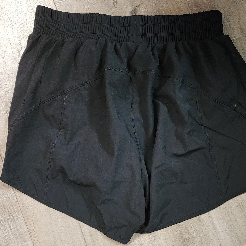 Black Athletic Shorts Women XL